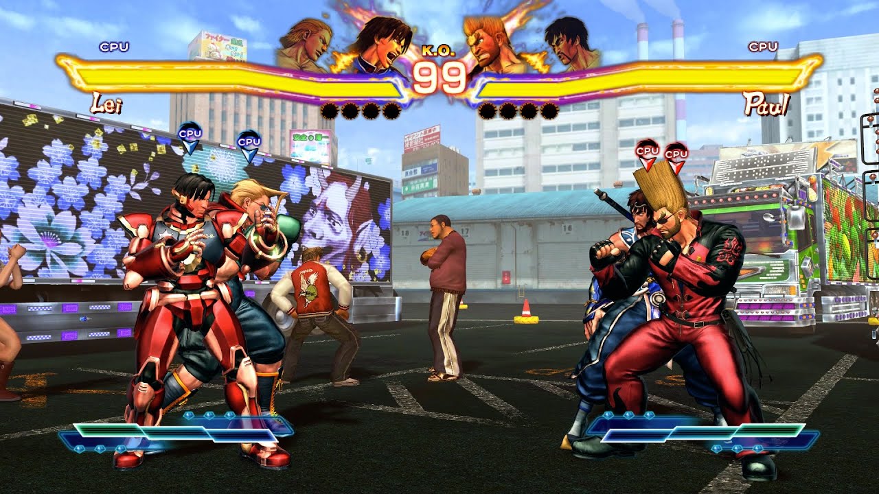 Lei & Steve vs Paul & Law! Grand CPU Matchup!