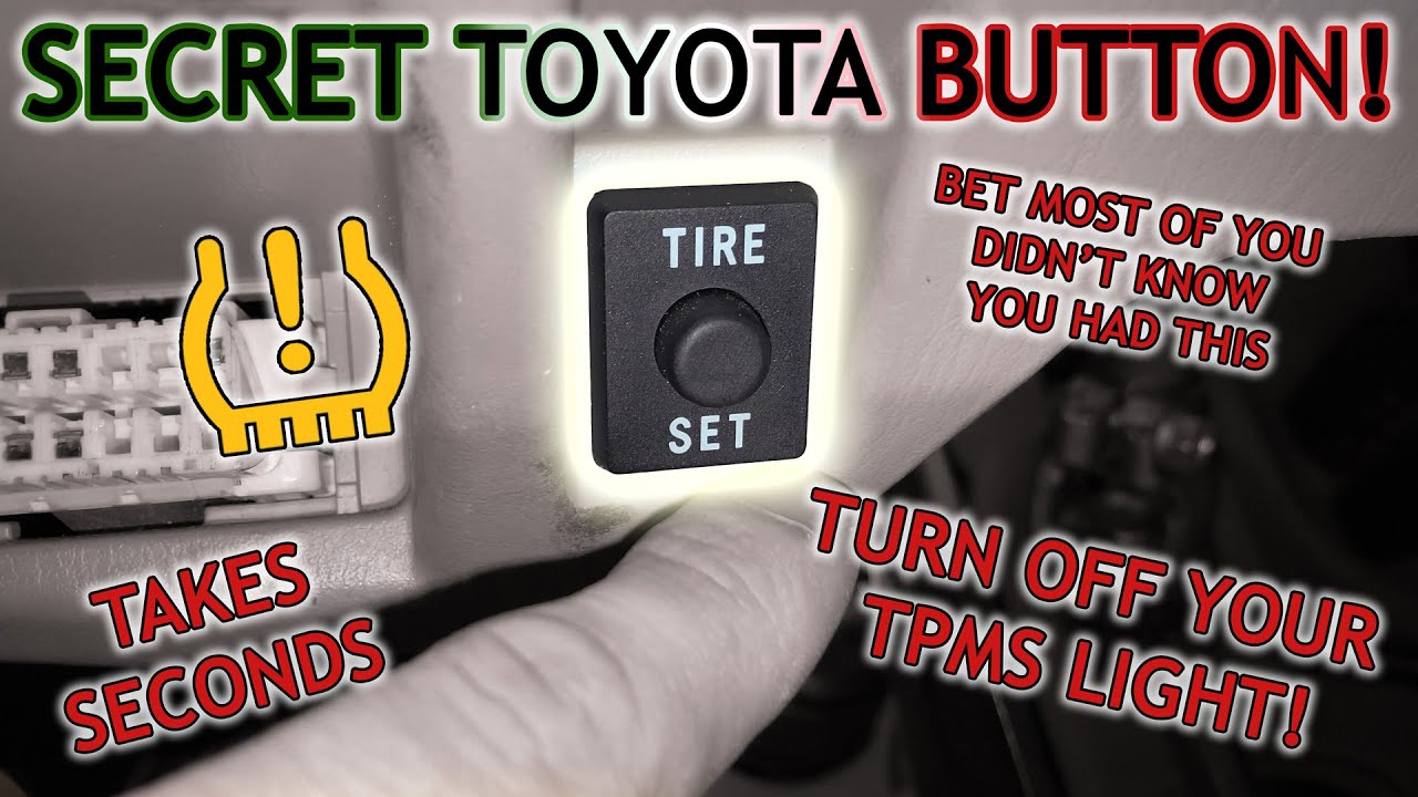 Секретный сброс TPMS Toyota Highlander — БЫСТРО!