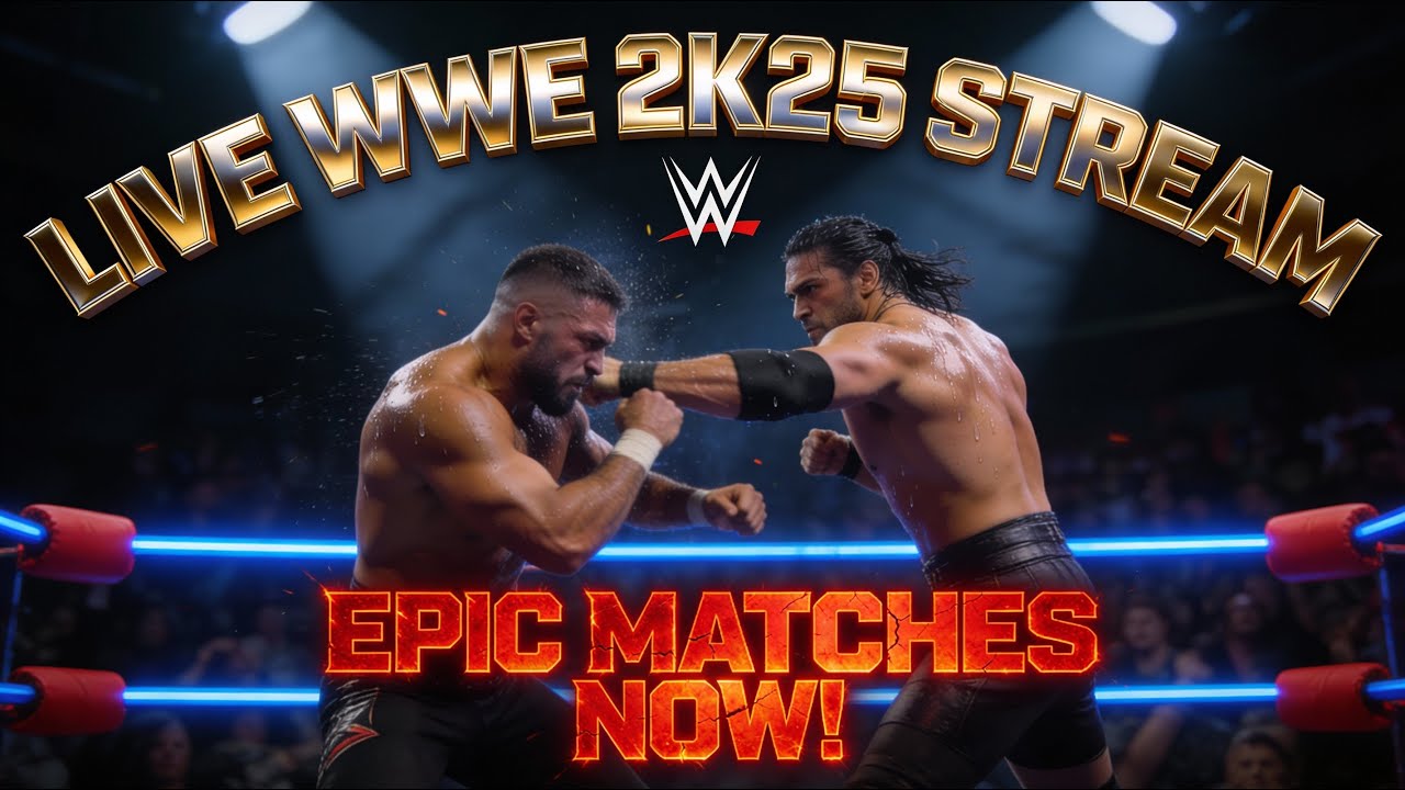 🔴WWE 2K25 LIVE 😱 This Match Went INSANE