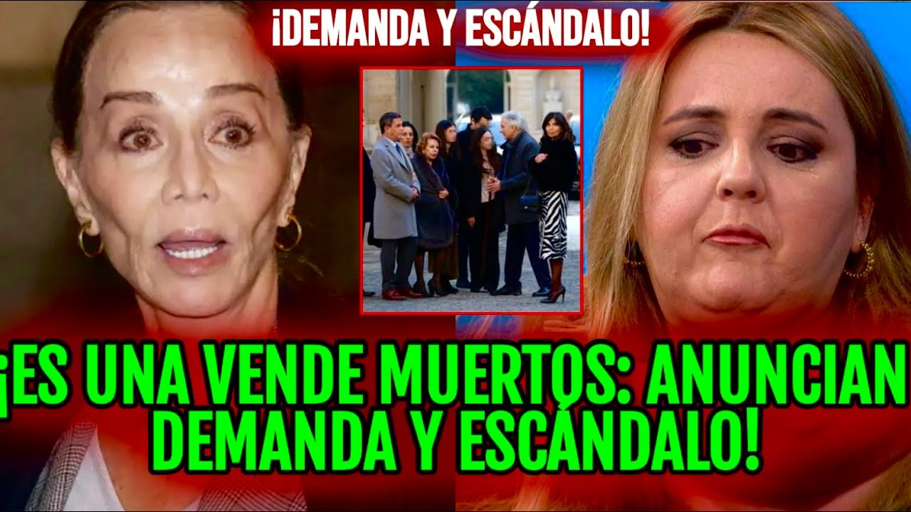 💥DEMANDA Y ESC&Aacute;NDALO! ISABEL PREYSLER POR MARIO VARGAS LLOSA  Y JIM&Eacute;NEZ LOSANTOS LA HUNDE