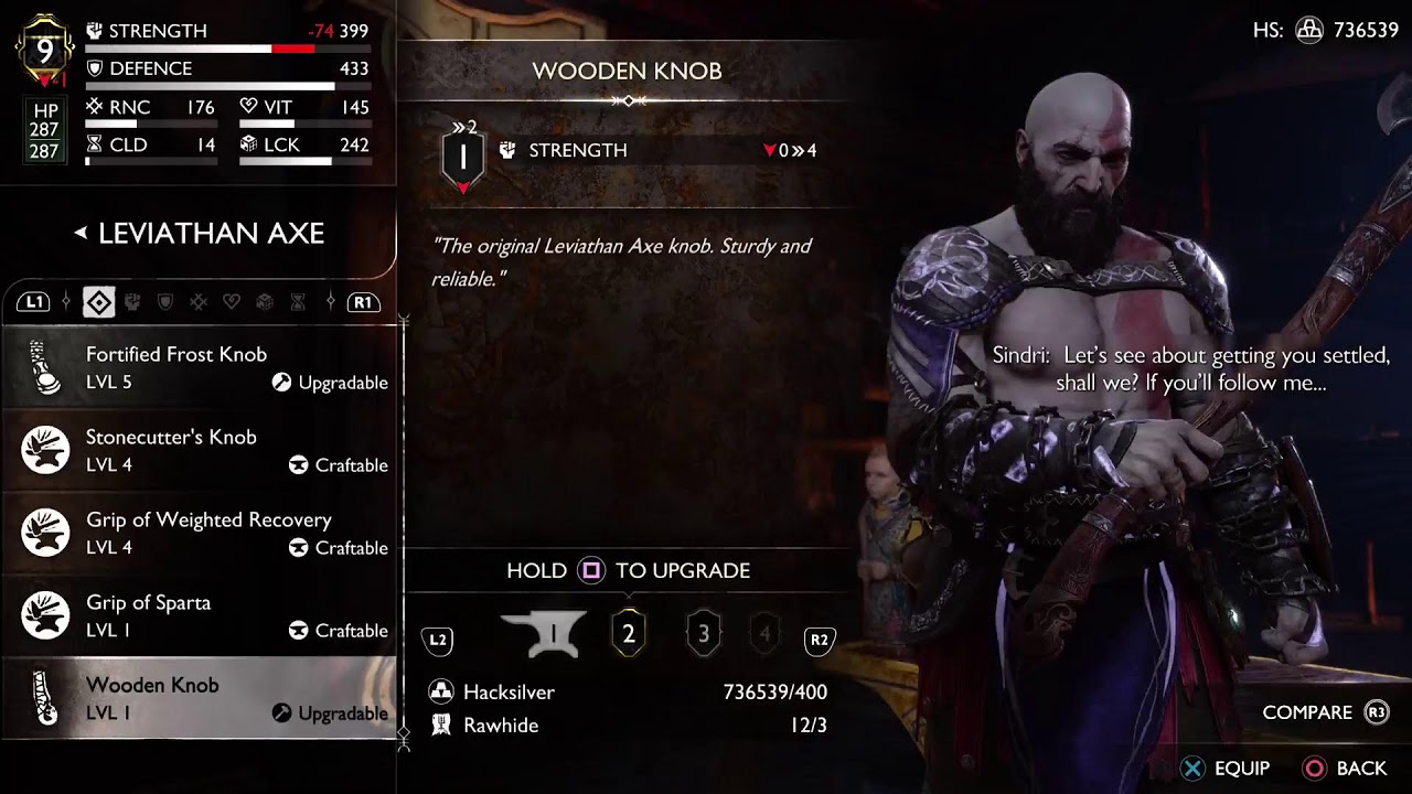 SHUT THE HELL UP!!!! | God of war Ragnarök | Level 2 axe | GMGOW+