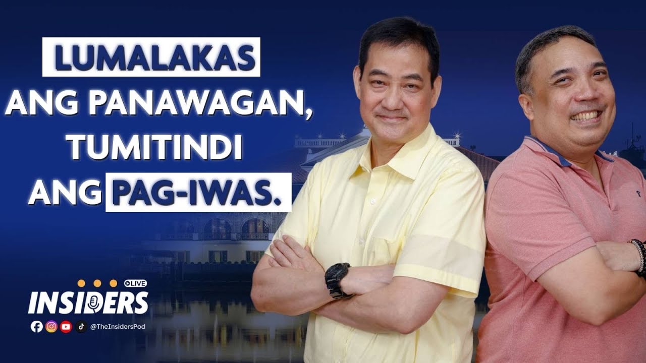 Lumalakas ang panawagan, tumitindi ang pag-iwas.  | #INSIDERS Ep. 7
