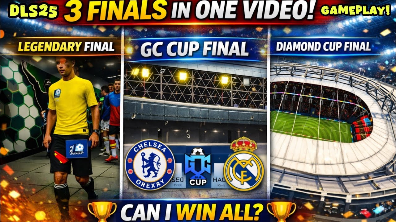 DLS26 Legendary Division Finals Gameplay 🔥