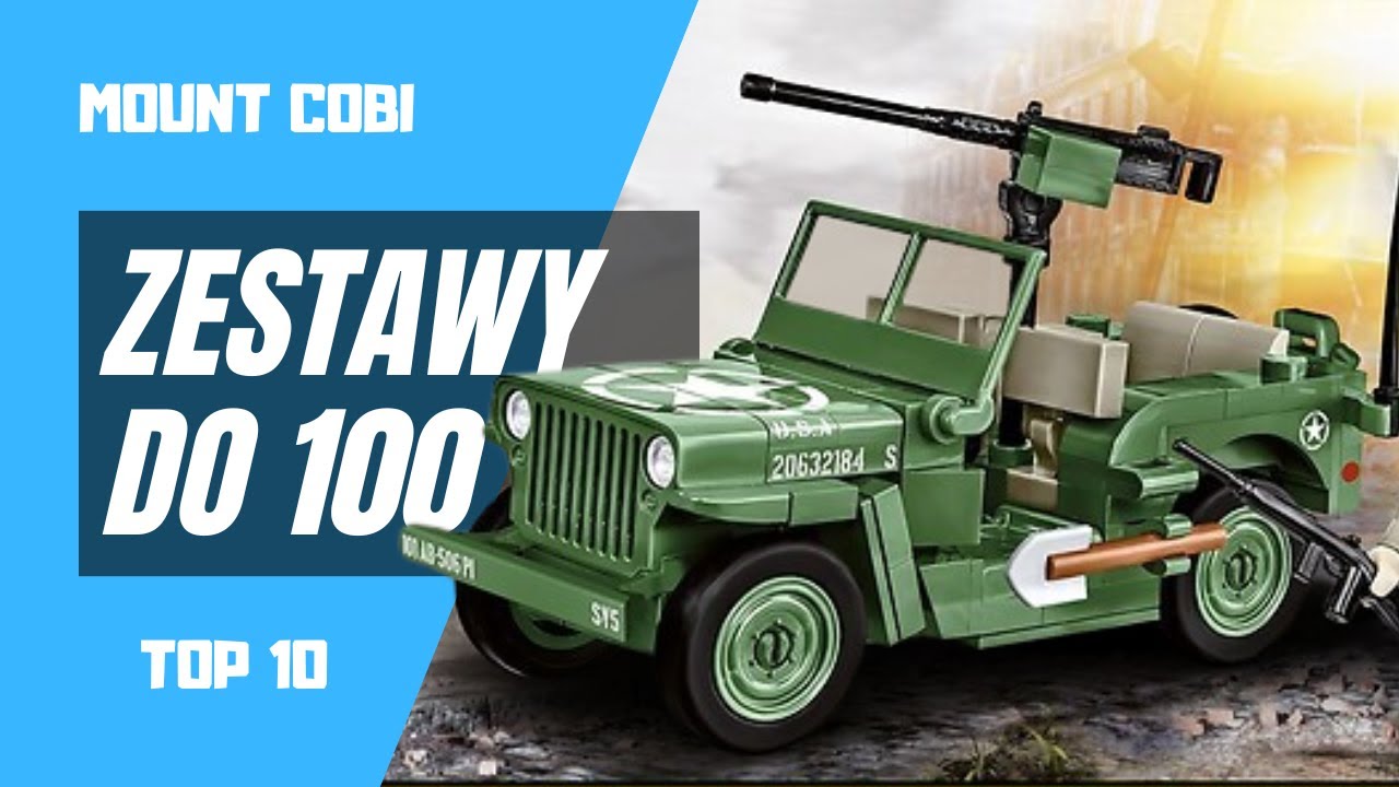 10 Najlepszych zestawów COBI do 100 zł