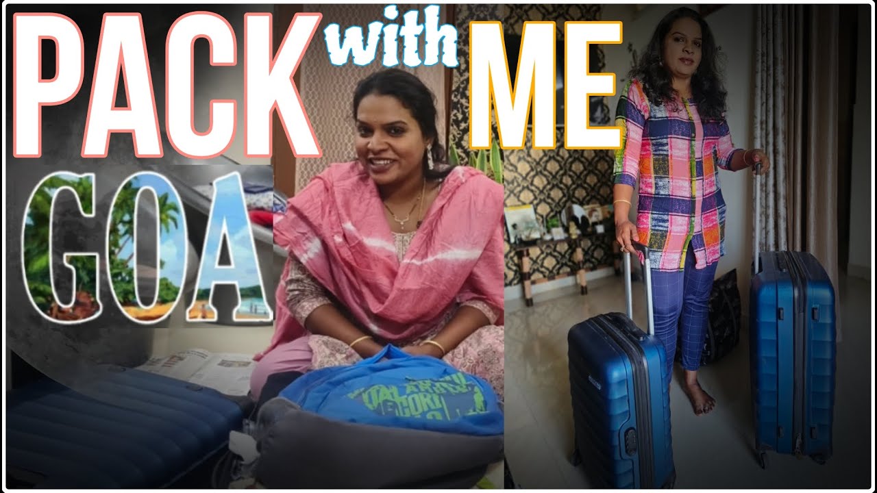 Goa series Episode -1|Pack with me for Goa | Goa trip plan |Goa wibes|..@swapnadeepvisions786