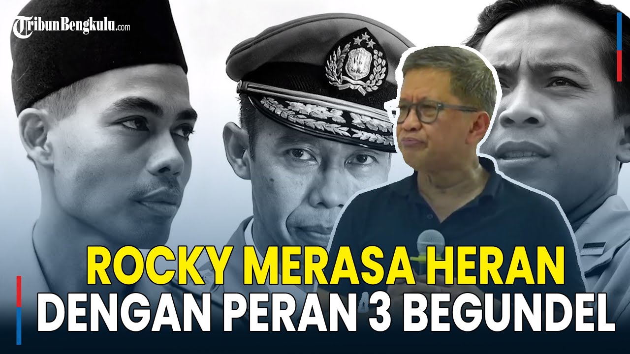 Rocky Gerung Sindir '3 Begundel': Sudirman, Hoegeng, dan Sjahrir Bukan Alat Pembenaran Kekuasaan