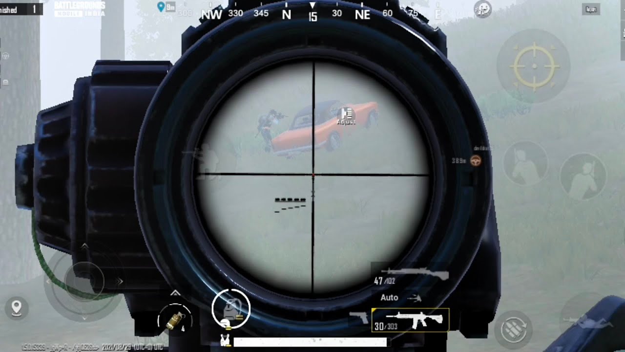 M416 + 6x spary BGMI Short clip