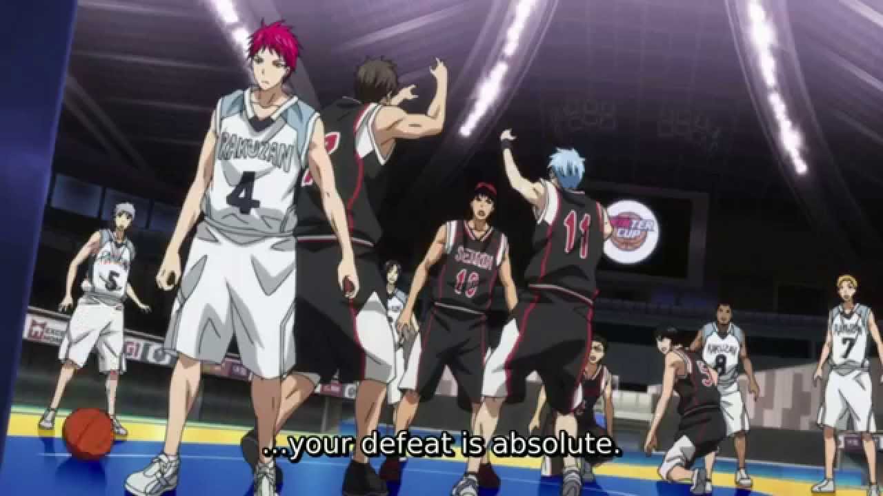 Seirin vs Rakuzan Akashi in the zone