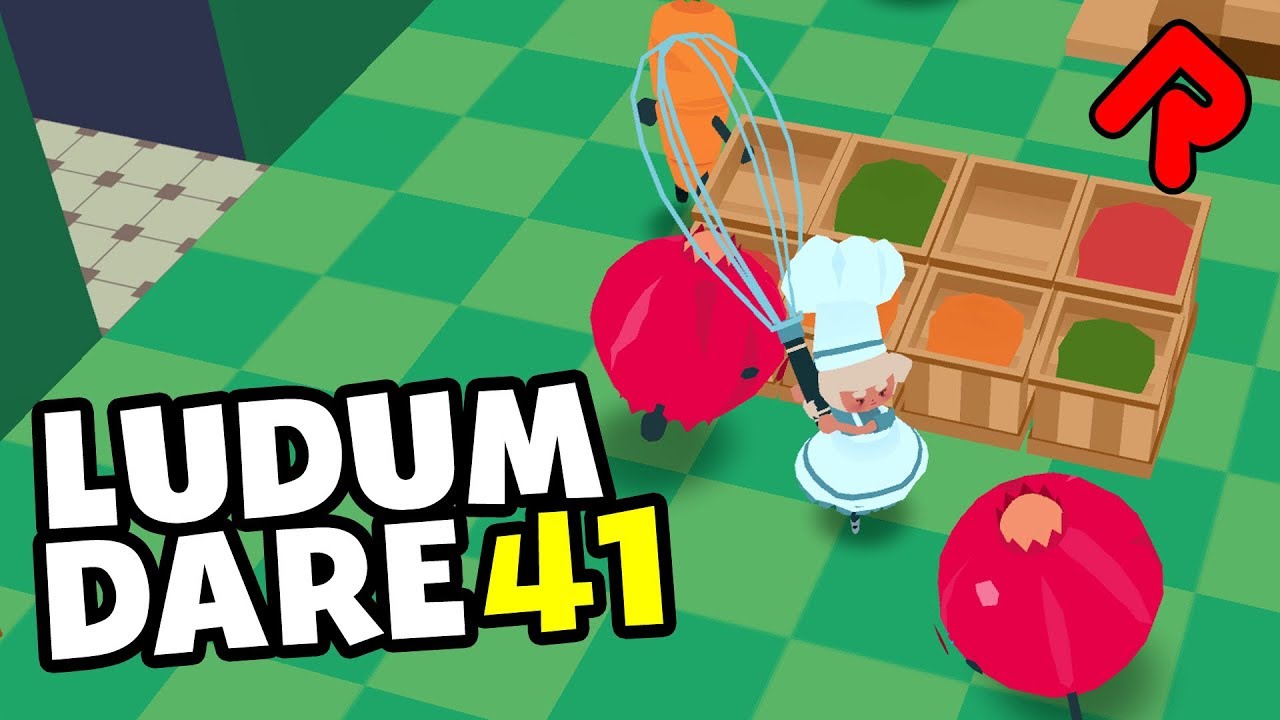 Best Ludum Dare 41 Games #11: Snack & Slash, Dragoon Drop, Scarry, Cauliflower Power, Heck Deck