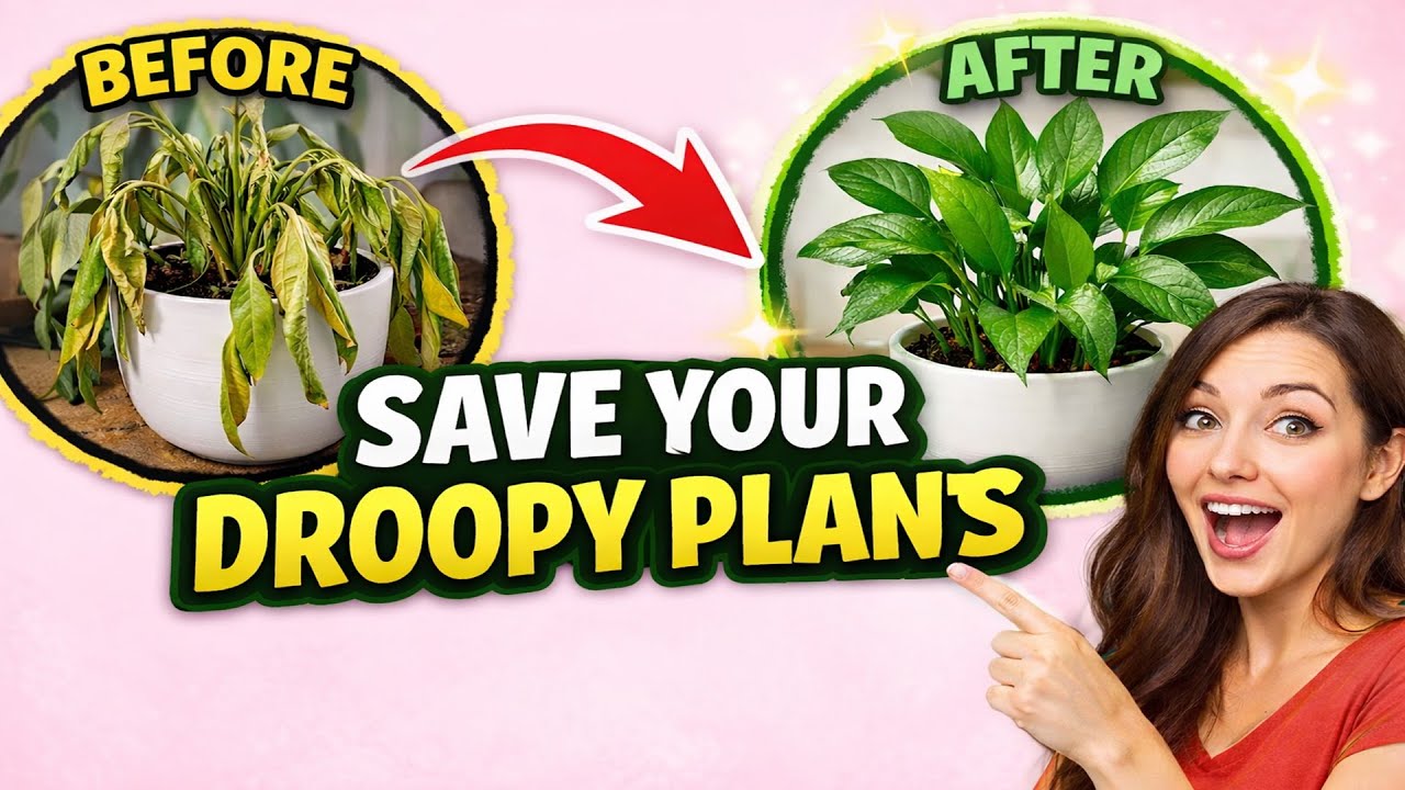 I Saved This Droopy Plant in HOURS (Wow...)