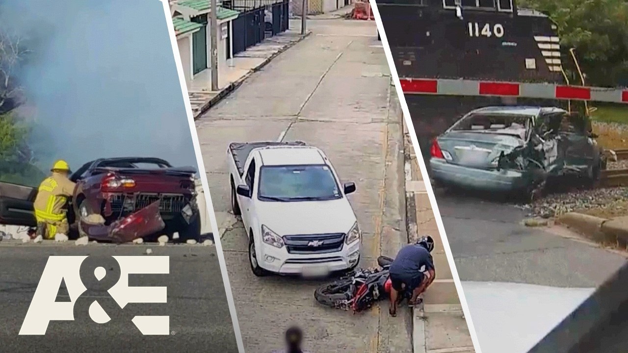 Road Wars: Best Winter Moments | Caught on Camera *Compilation* | A&E