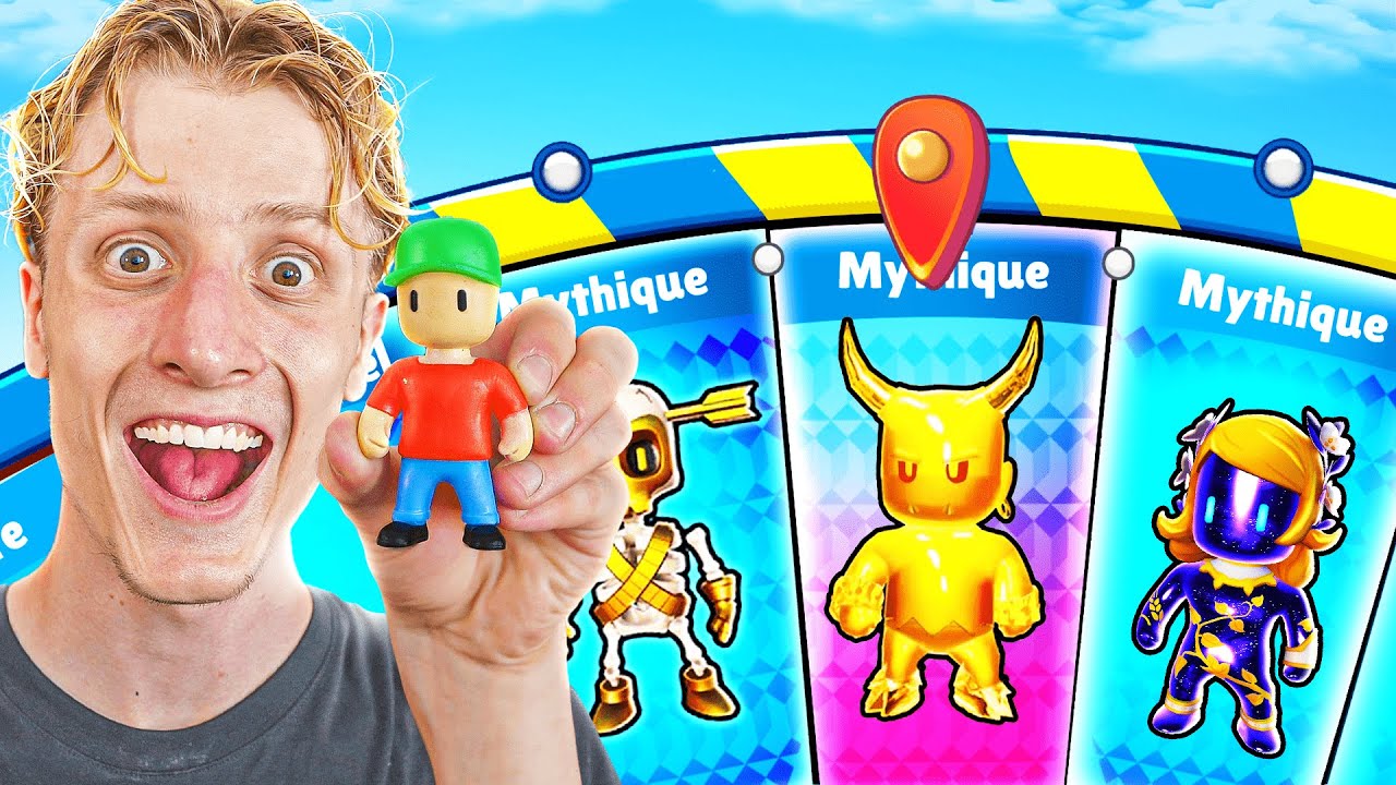 1 FIGURINE STUMBLE GUYS = 1 SKIN MYTHIQUE sur Stumble Guys !