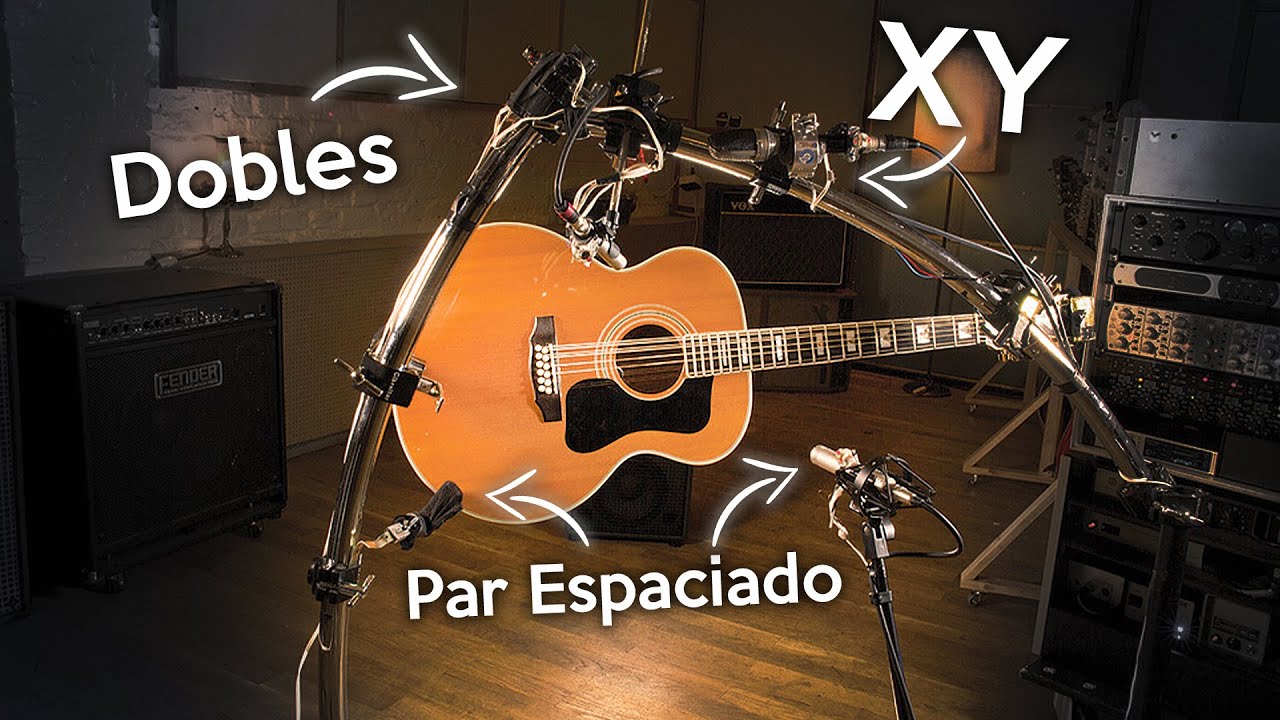 Como GRABAR GUITARRAS ACUSTICAS en STEREO (3 Técnicas PROFESIONALES)