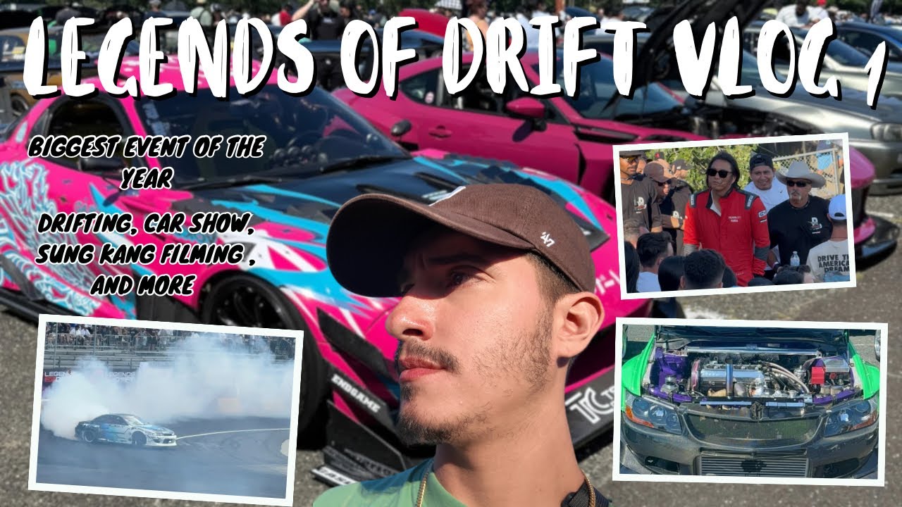 LEGENDS OF DRIFT: Full Vlog Day 1 🎥🔥 | Han (Tokyo Drift), AdamLZ, & More! 