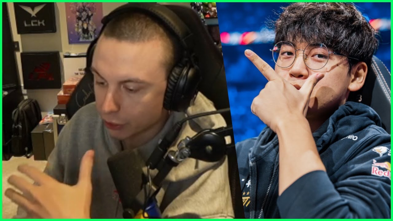 Caedrel's Thoughts On The Stylistic Differences Between Gumayusi & Peyz