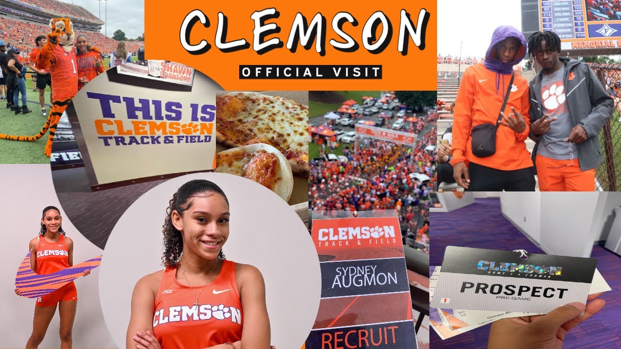 TRACK & FIELD OFFICIAL VISIT TO CLEMSON