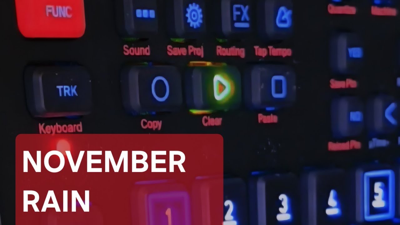 Alper Ocak - November Rain on Elektron #syntakt 