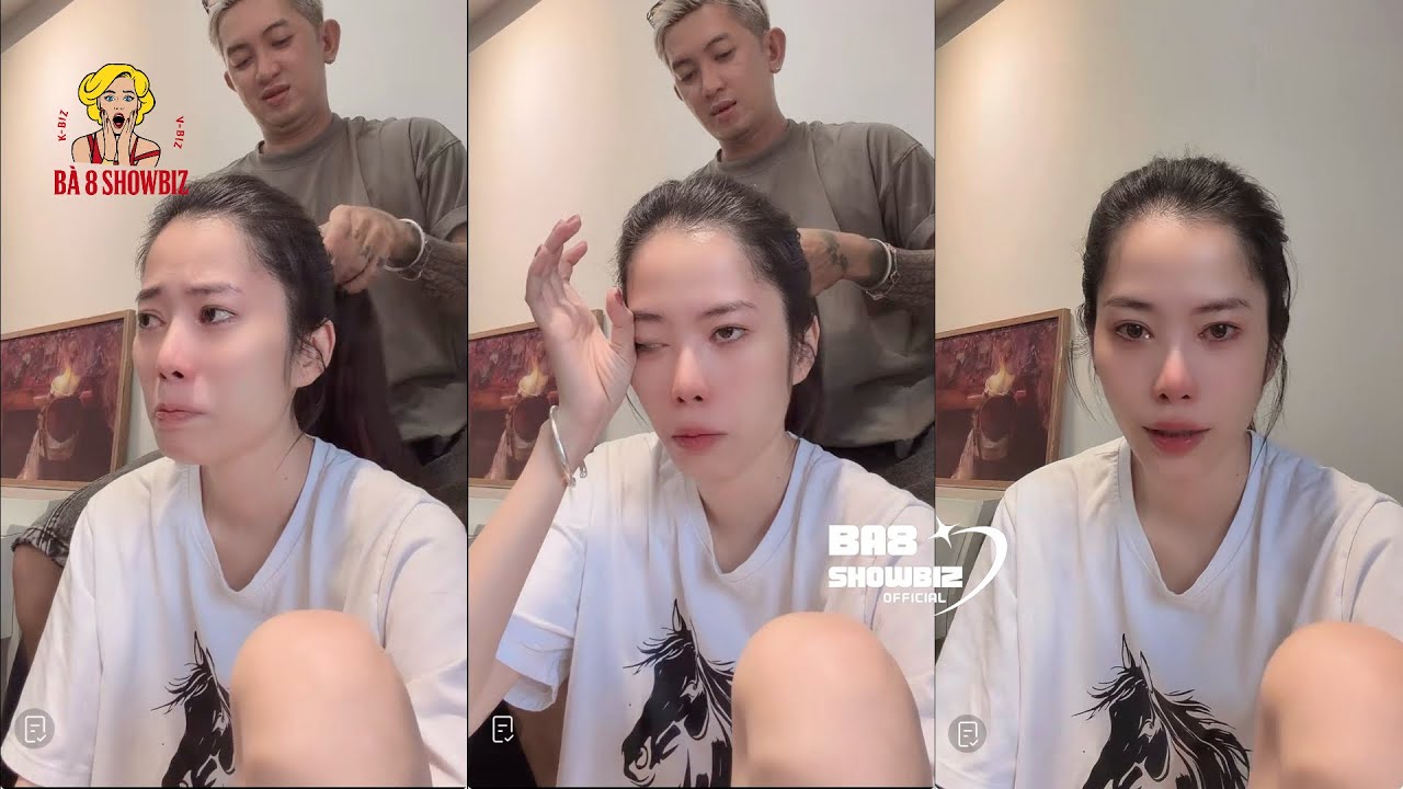 Nam Em nức nở nói bạn trai đã không còn yêu mình từ lâu #namem #buihuucuong #ba8showbiz 