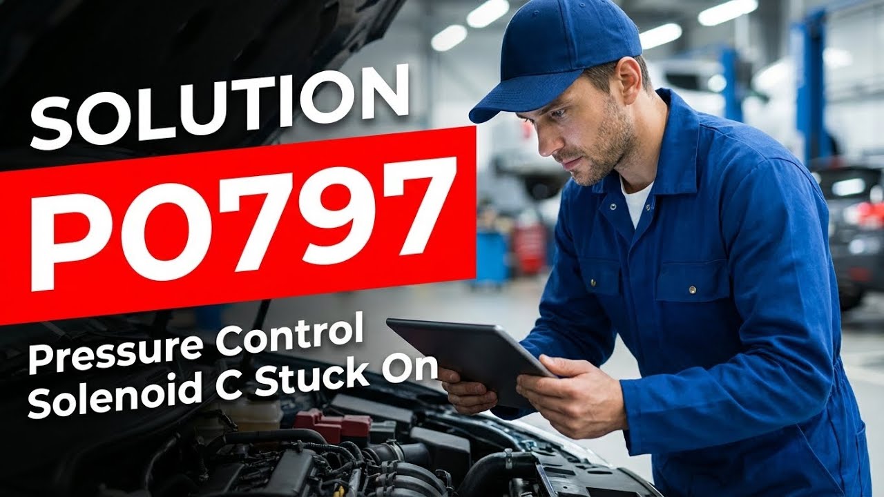 Как исправить ошибку P0797 OBD II &mdash; заклинивший электромагнитный клапан управления давлением C