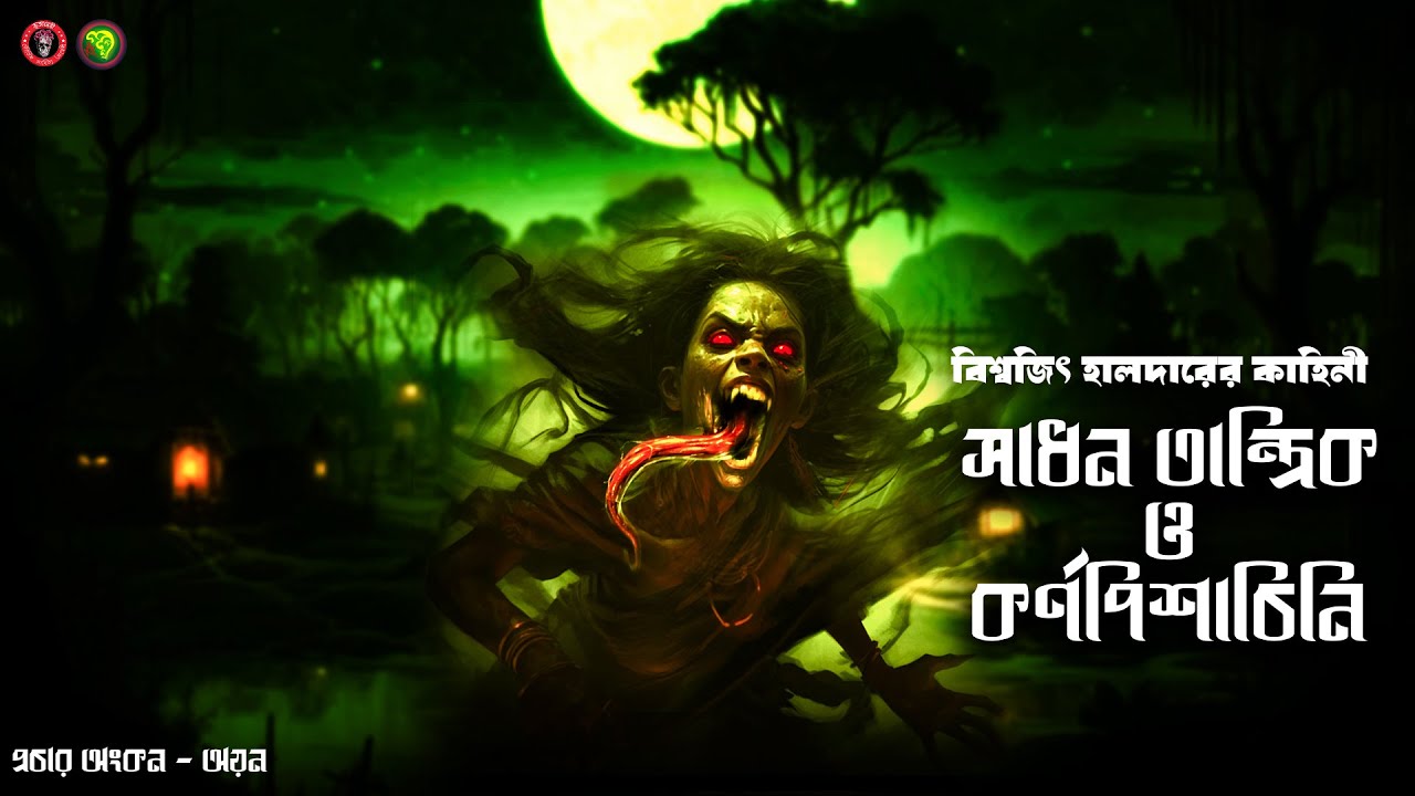 সাধন তান্ত্রিক ও কর্ণ পিশাচিনি । গ্রাম বাংলার  ভূতের গল্প । Horror। Suspense । Golpokotha