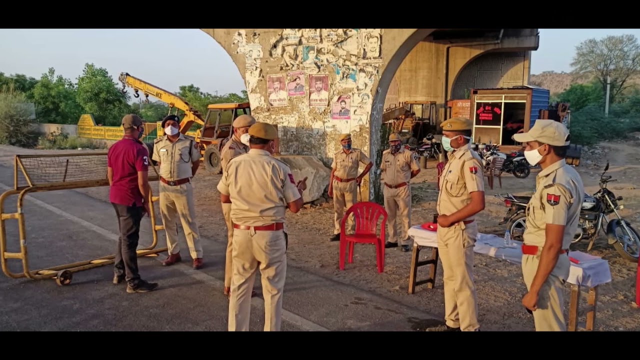 Jaipur Rural Police Flag march