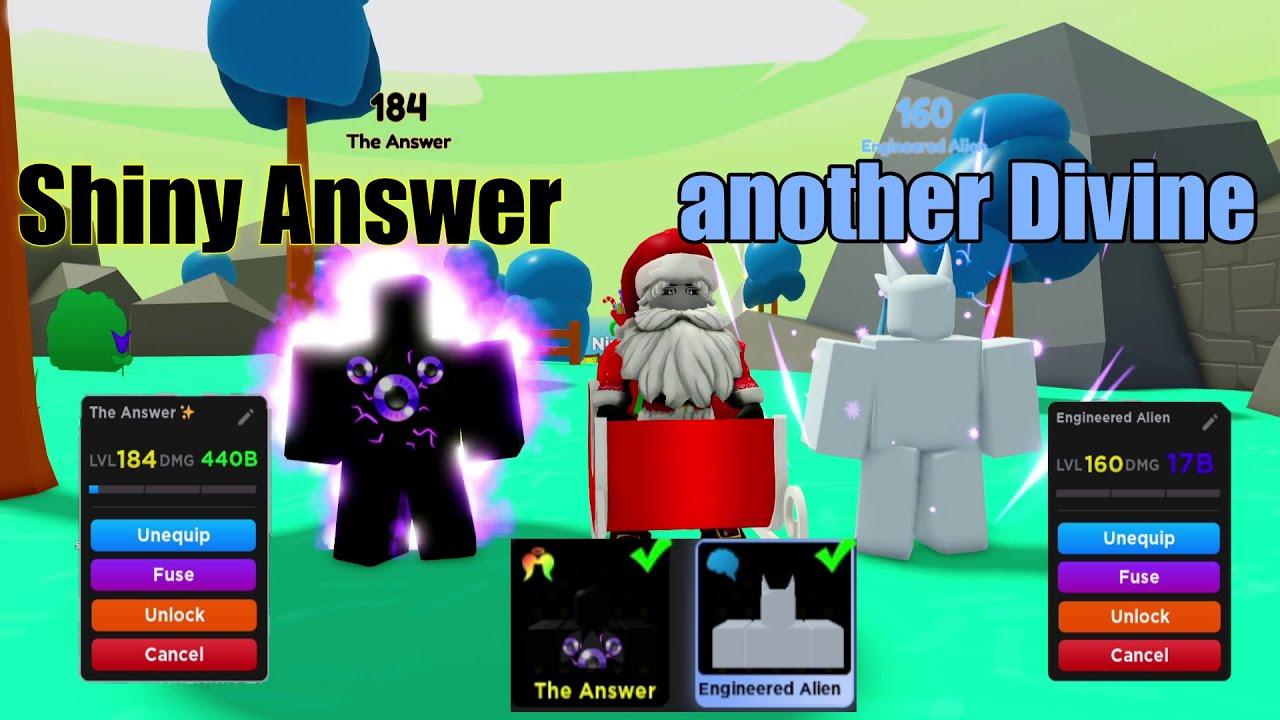 Got Shiny Secret The Answer And Another Divine!!!- Anime Fighter Simulator