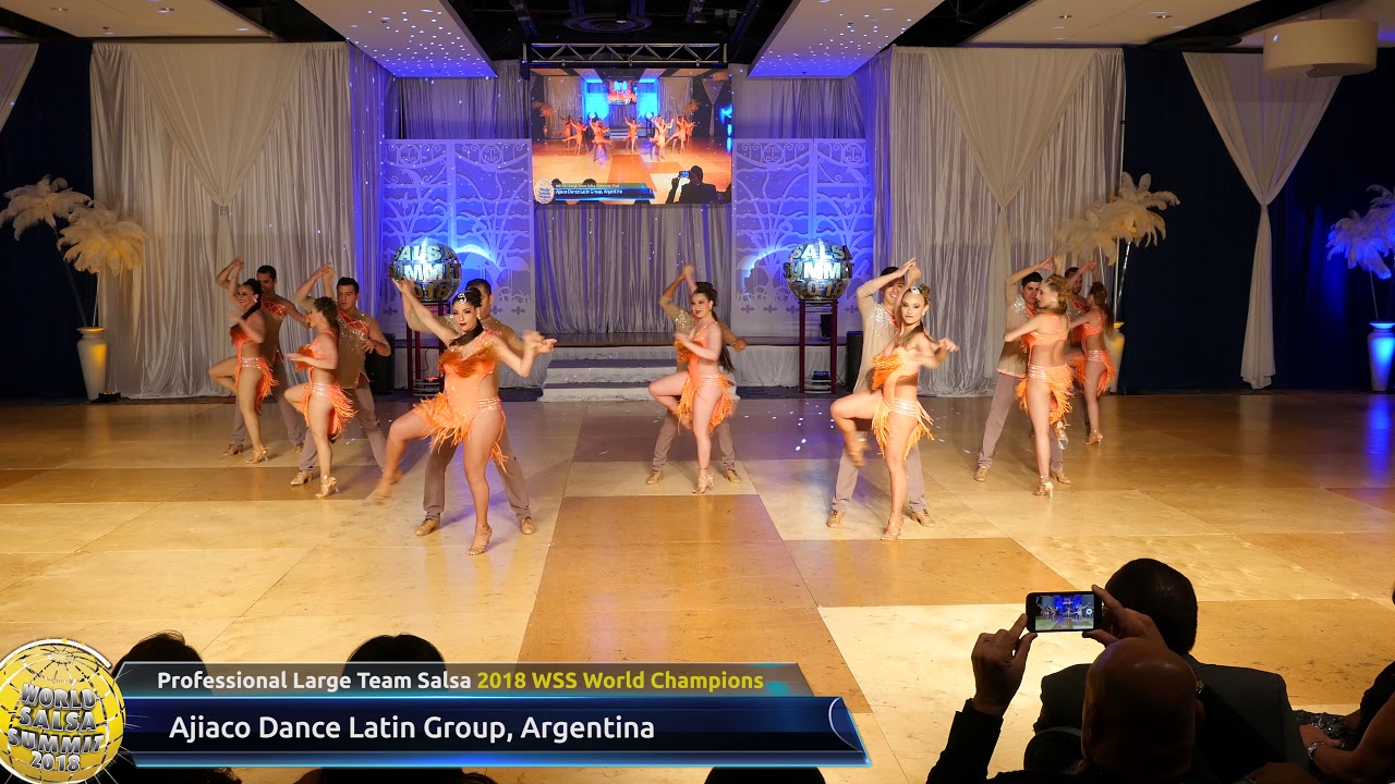 WSS18 - Ajiaco Dance Latin Group, World Champions