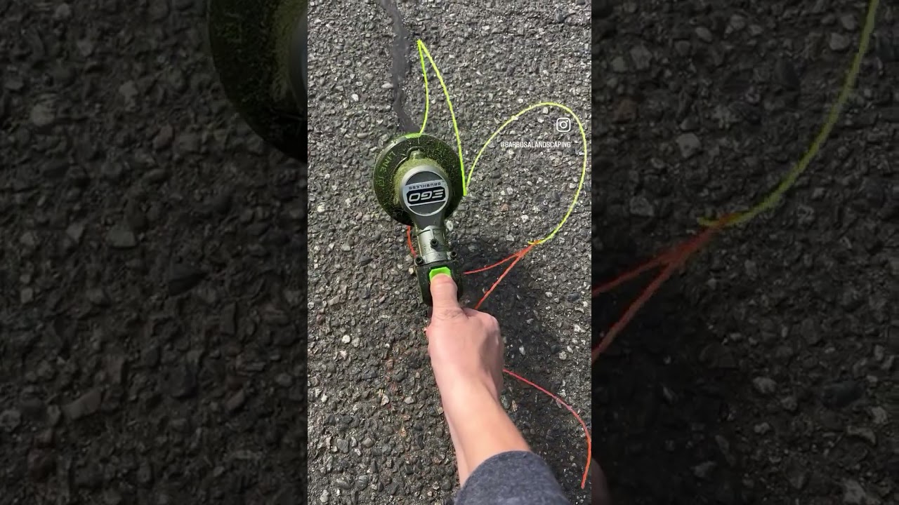 🌿 Grass Cutting Machine with Auto-Adjusting String! 🧵⚙️ | Smart Garden Tech 🌱✨