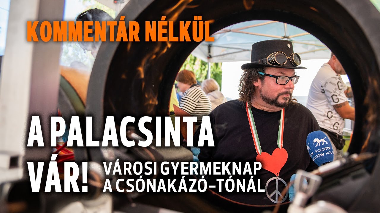A palacsinta vár! – gyereknap a Csónakázó-tónál
