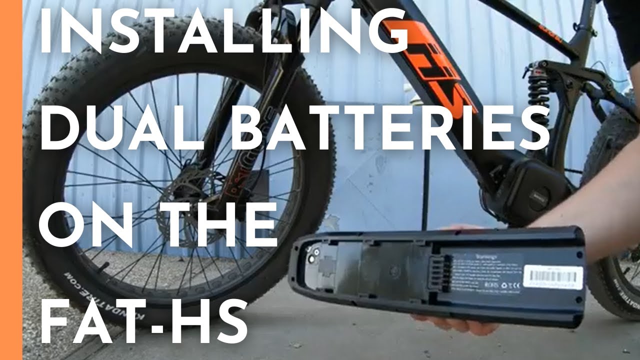 How to: INSTALLING Dual Batteries on the EUNORAU FAT- HS
