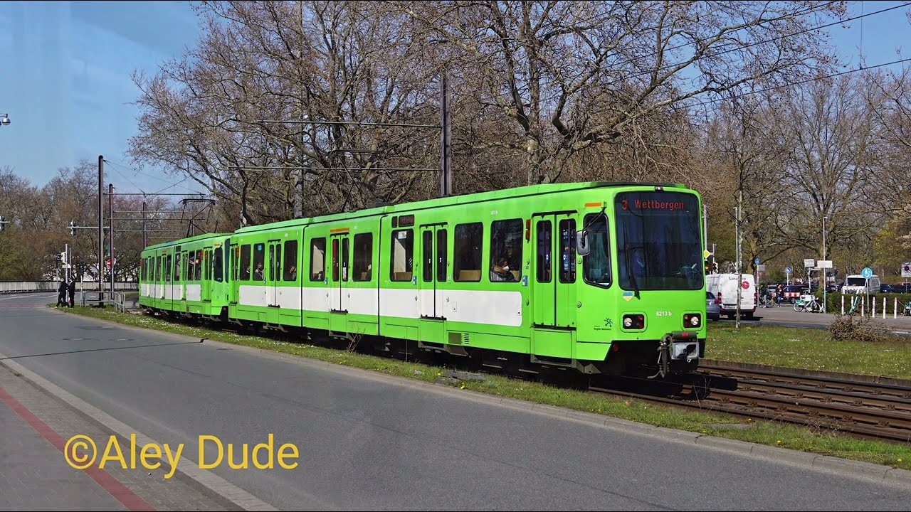 LHB TW6000 || 6230+6213 || 3/7 маршрут || г.Ганновер ||