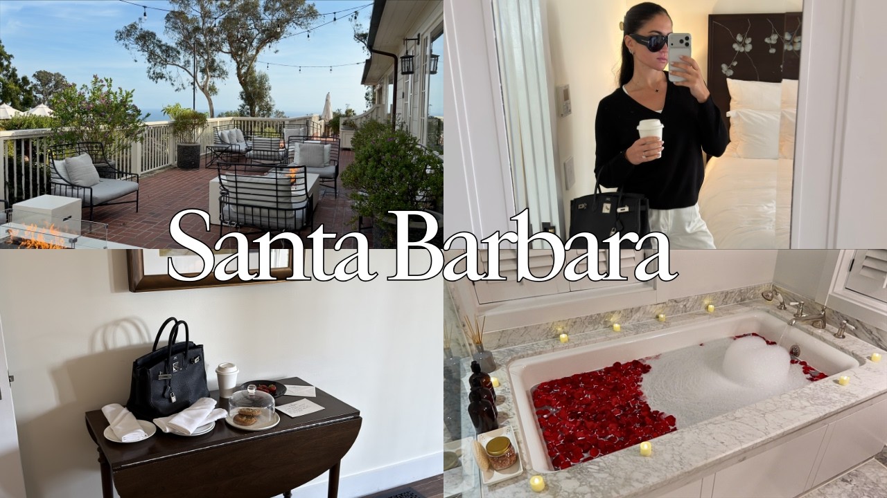 Weekend in Santa Barbara ♡ Valentine's Day surprise!