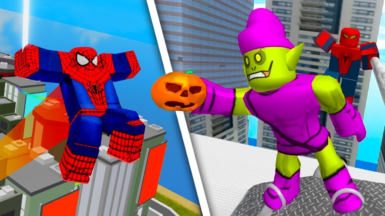 TESTANDO OS PIORES JOGOS DE HOMEM ARANHA DO ROBLOX