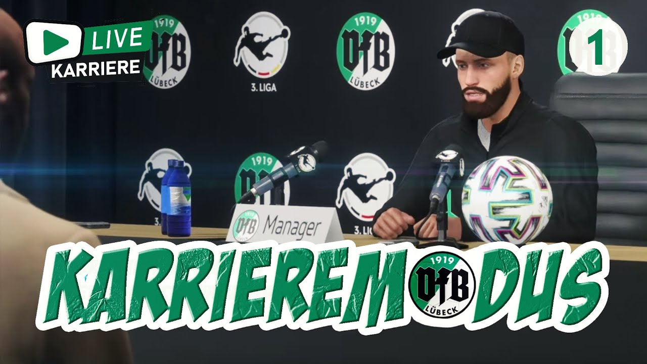 🟢 FIFA 21: START IN DIE VFB LÜBECK TRAINIERKARRIERE | Folge 1
