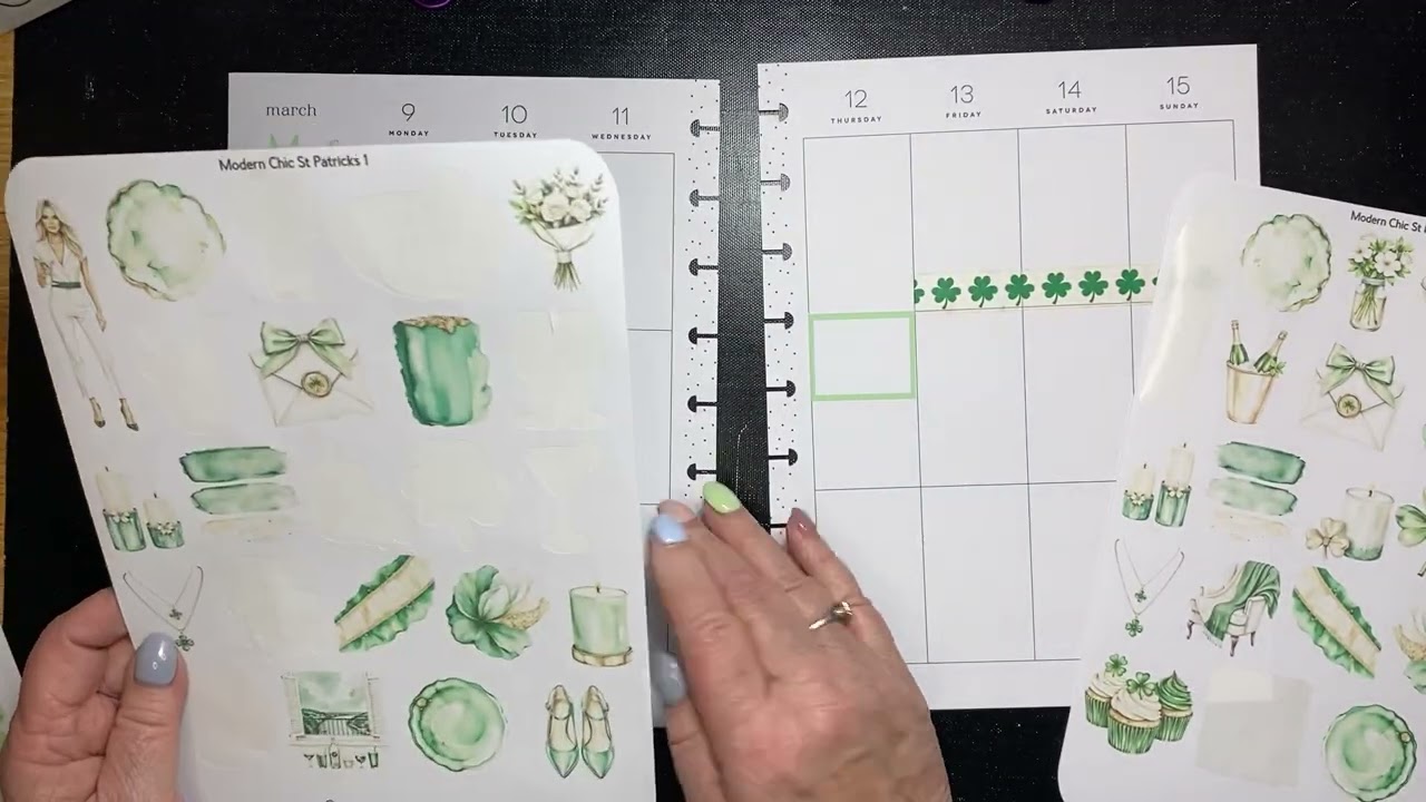 March planning 9-15 my Catch All Planner