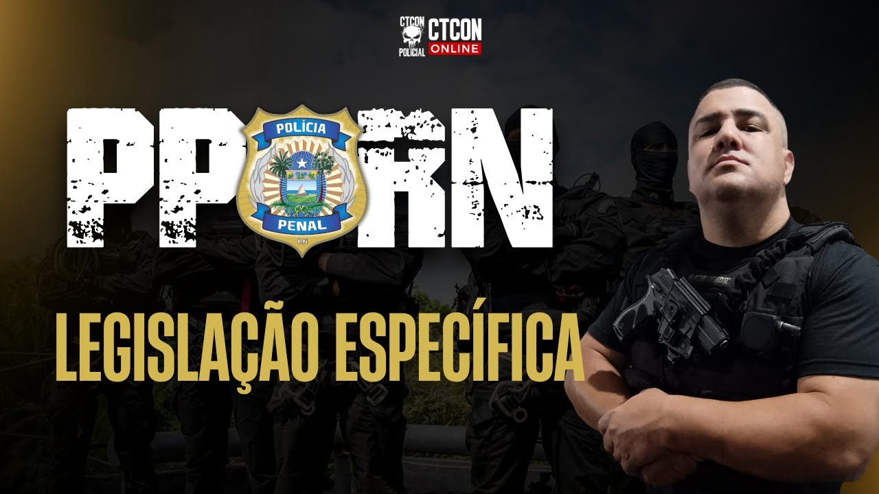 CONCURSO PPRN - DO ZERO &Agrave; APROVA&Ccedil;&Atilde;O - LEIS ESPEC&Iacute;FICAS - PROF. ANDREW