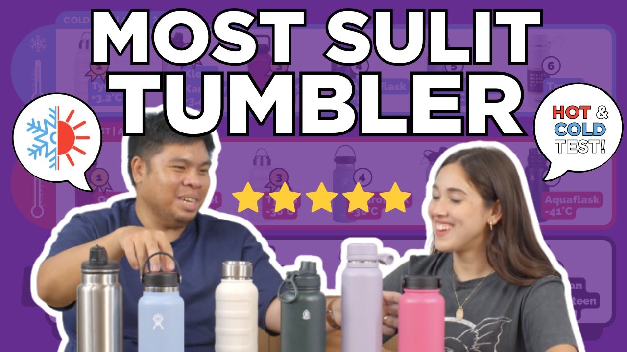 Most SULIT TUMBLER in the Philippines with temperature test! | Sulit Scale