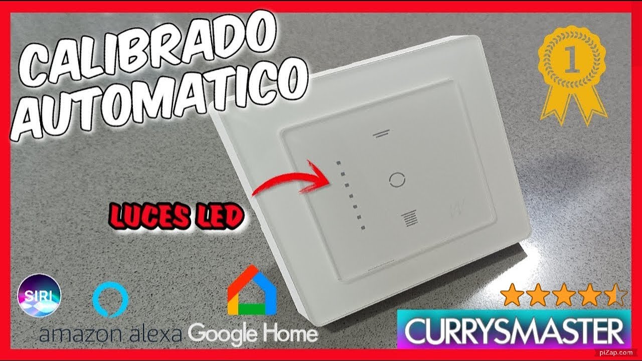 Interruptor Currysmaster de persiana de wifi🔷 Unboxing, Cableado, Configuración en su APP.