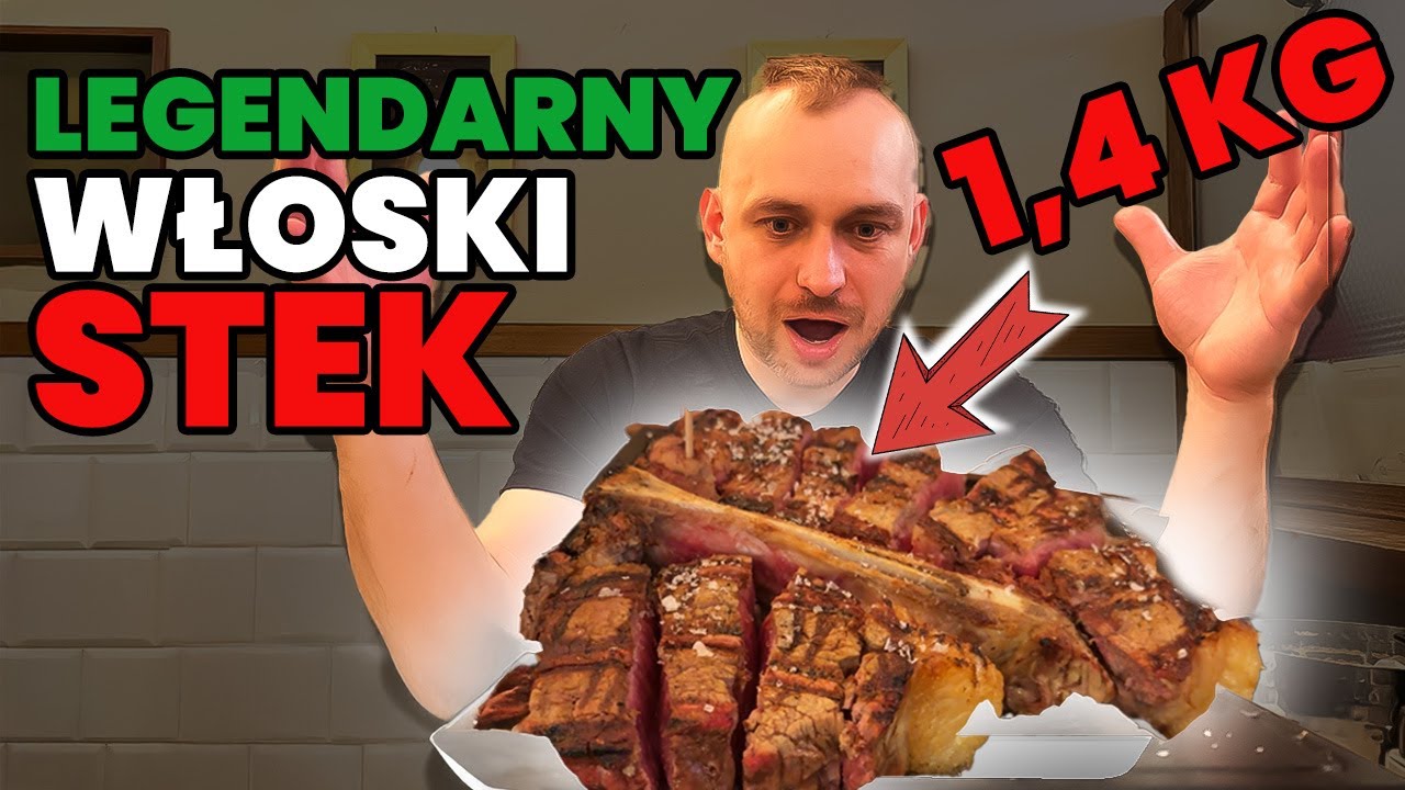 Największy Stek jaki jadłem! - Stek Fiorentina