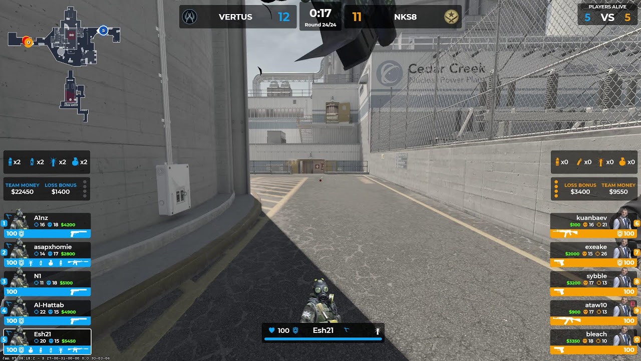 FINAL. NKS8 vs. VERTUS