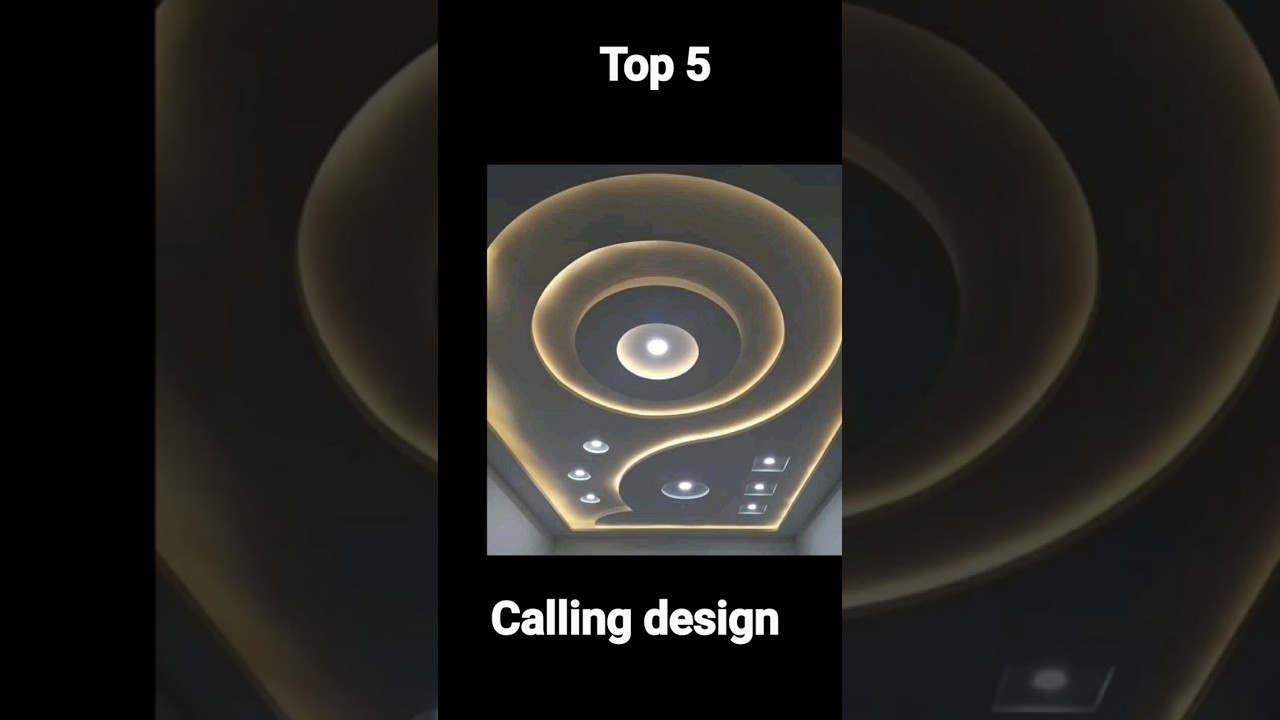 Top 5 ceiling design round 🔘 shape 