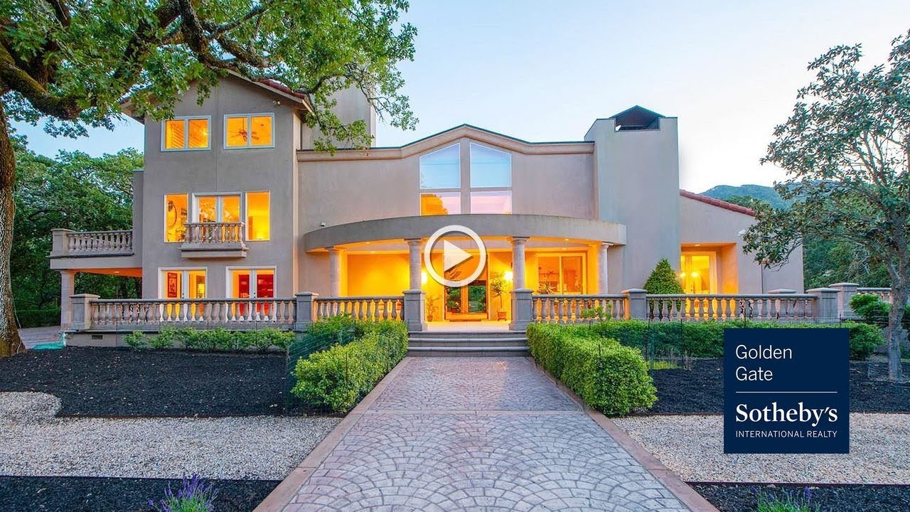 Sobre Vista Drive Estate Sonoma CA | Sonoma Homes for Sale