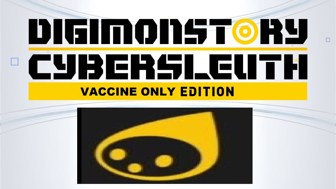 Can I Beat Digimon Cybersleuth With Only Vaccine Digimon?