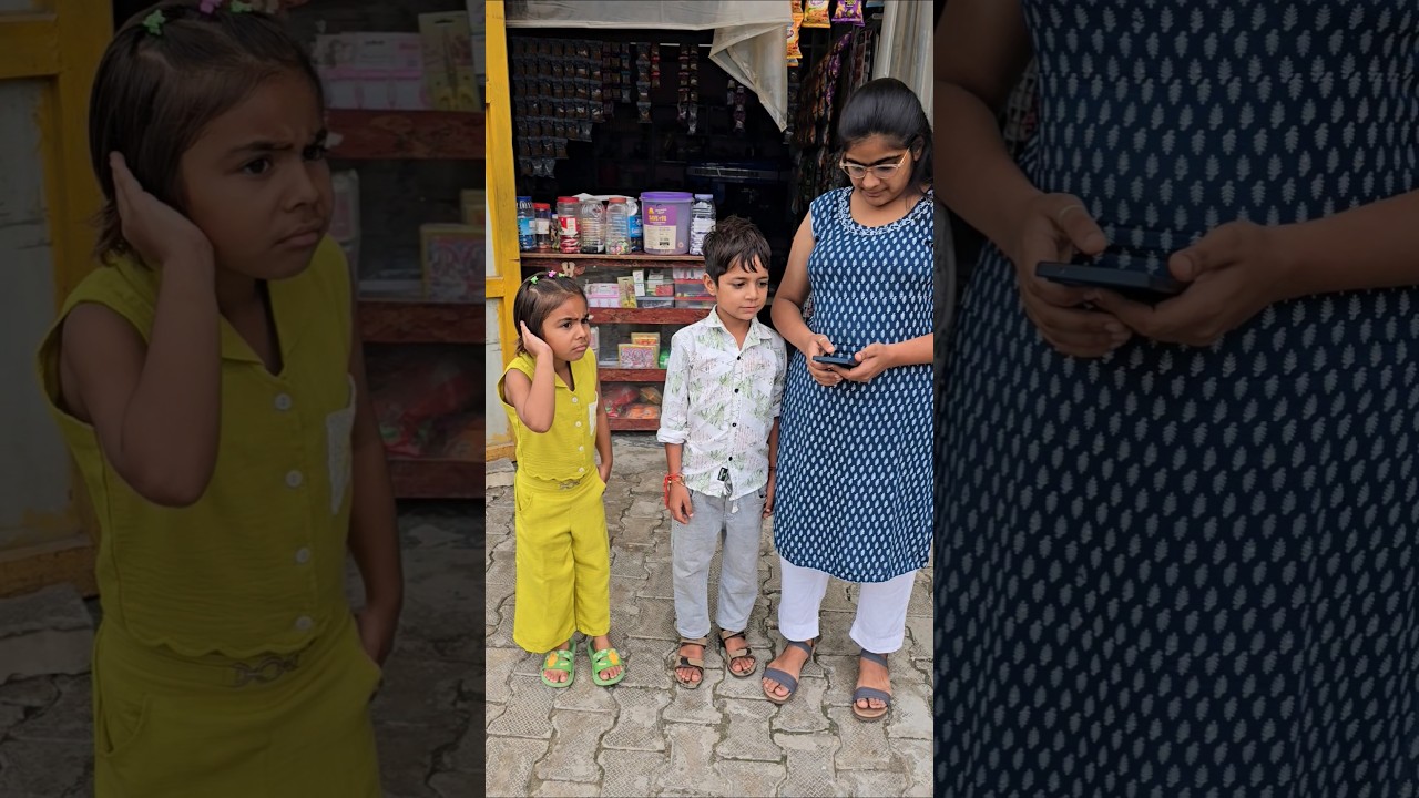 Mayra ने हेलिकॉप्टर की आवाज सुनी 😂#shorts