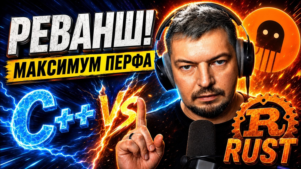 Реванш! Выжимаем МАКСИМУМ перфа из Userver: C++ против Rust