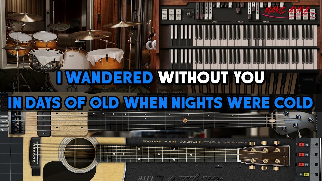 Deep Purple - Soldier of Fortune - Virtual Instruments And Lyrics Karaoke