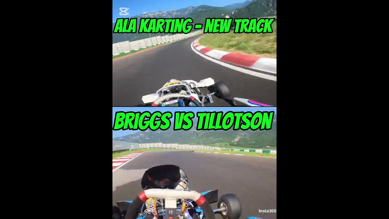 ALA KARTING - NEW TRACK: BRIGGS vs TILLOTSON 🔥