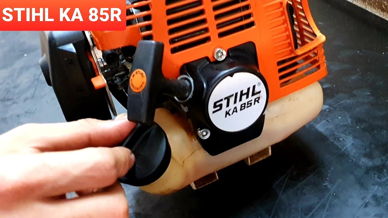 Como ligar uma STIHL KA 85R (ENTREGA TÉCNICA)