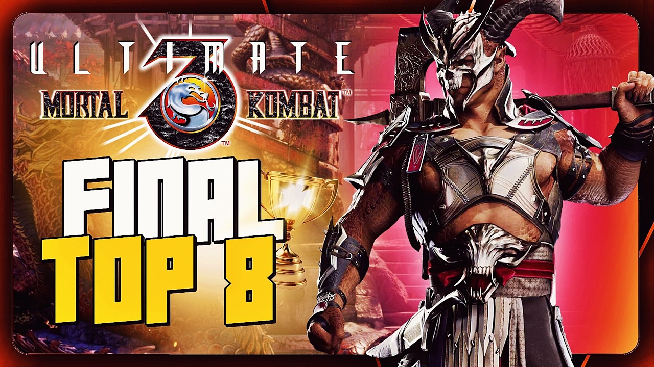 🔴TOP 8, TORNEIO ONLINE🔴ULTIMATE Mortal Kombat  3
