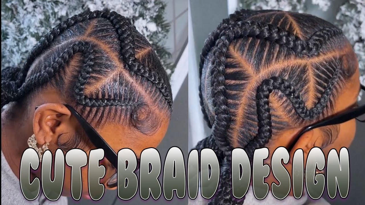 Beginner Friendly Braid Design! LEARN TO RECREATE THIS DESIGN - Easy Design to Braid 😍